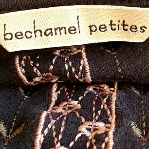 Vintage Bechamel Petites Embroidered Top Size PM - Picture 5 of 6